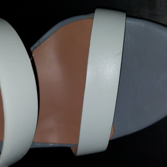 L.A.M.B. Gareth Sandal White/Gray Womens Size 8 - Picture 12 of 14